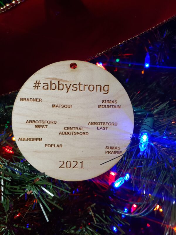Abby strong ornament (donation) - Image 6