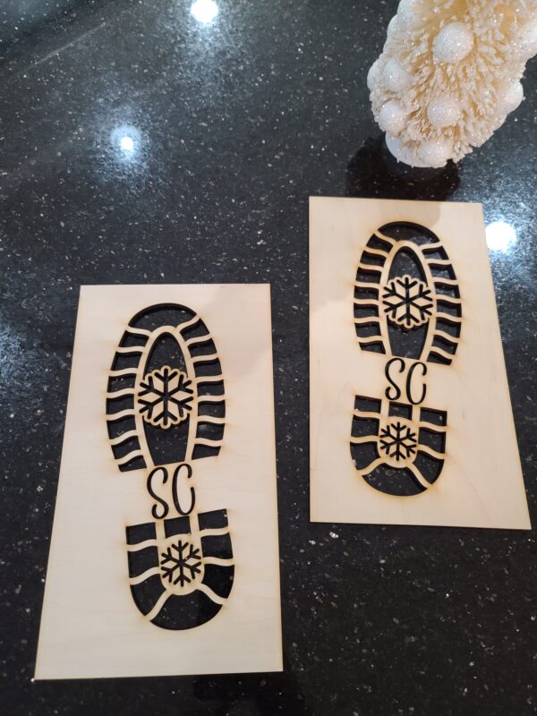 Santa's Boot prints (pair)