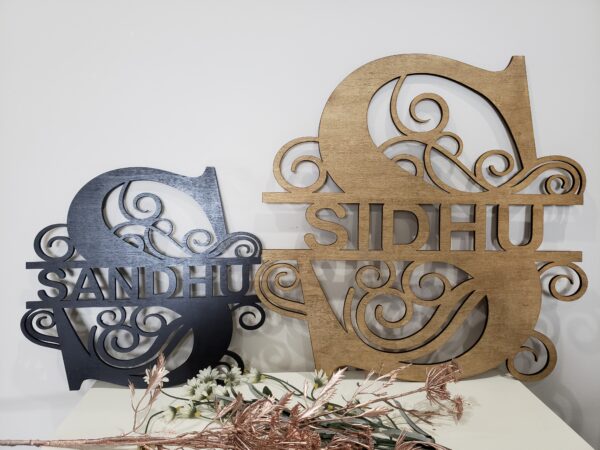 Single Split Letter Monogram - Image 8
