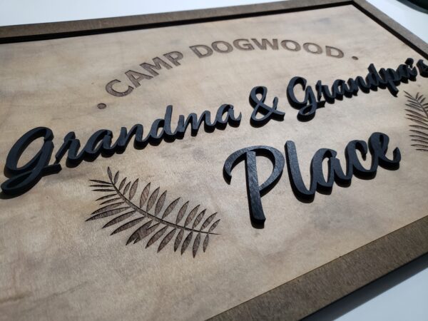 Custom personalized 3D Mom, Dad, Grandparents signs - Image 6