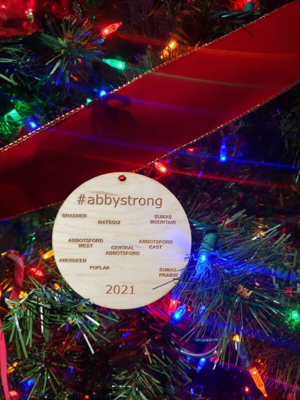Abby strong ornament (donation) - Image 5