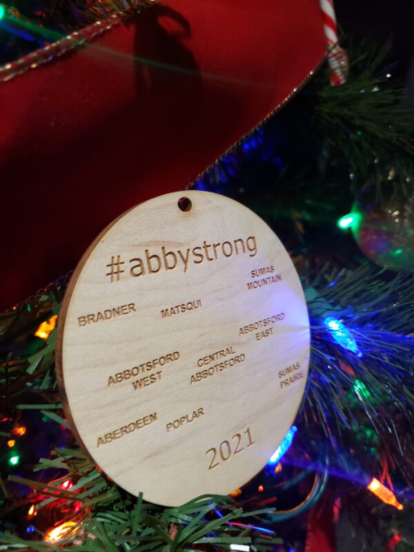 Abby strong ornament (donation) - Image 4